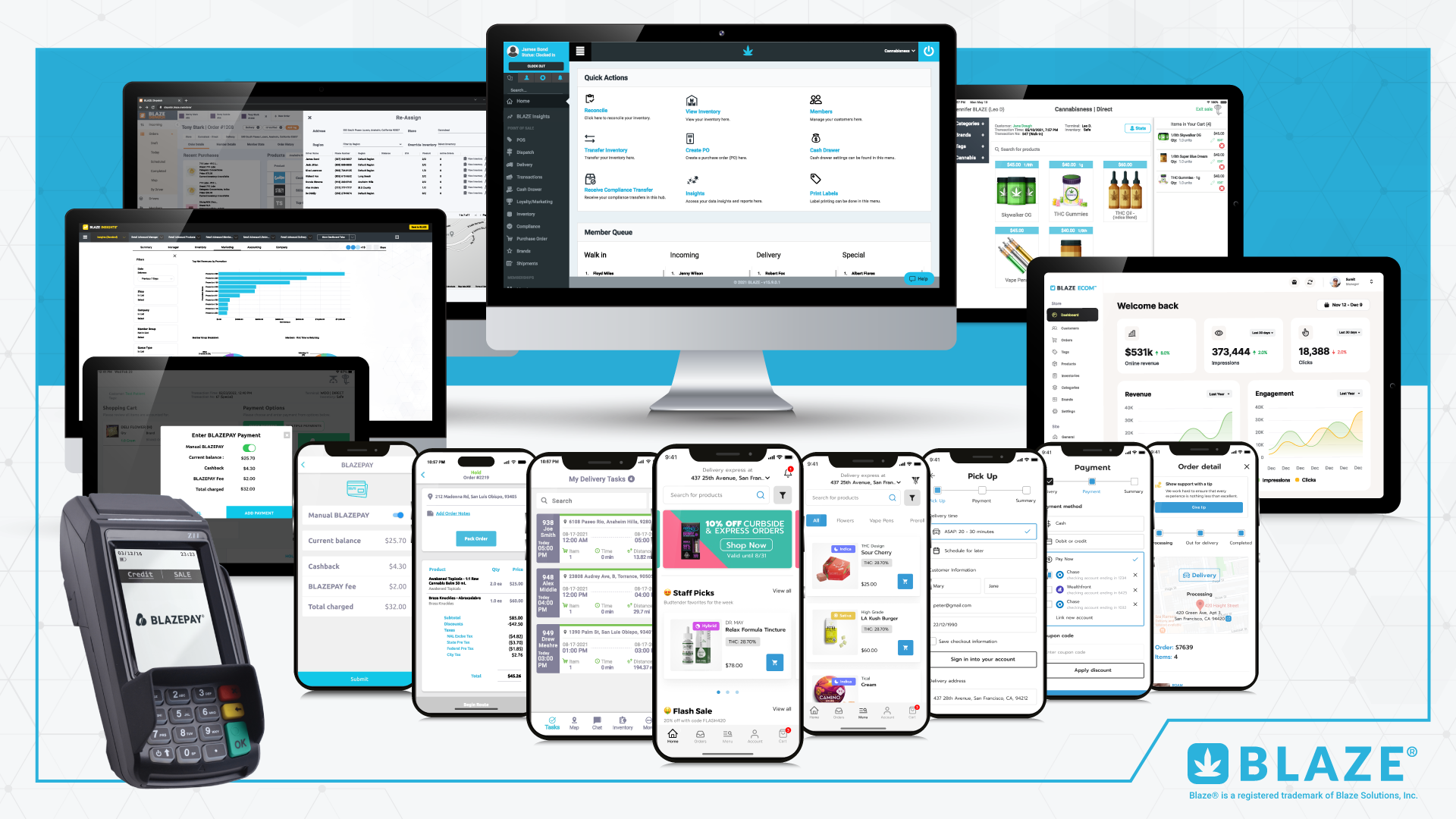 Blaze is a cloud based ecommerce platform.