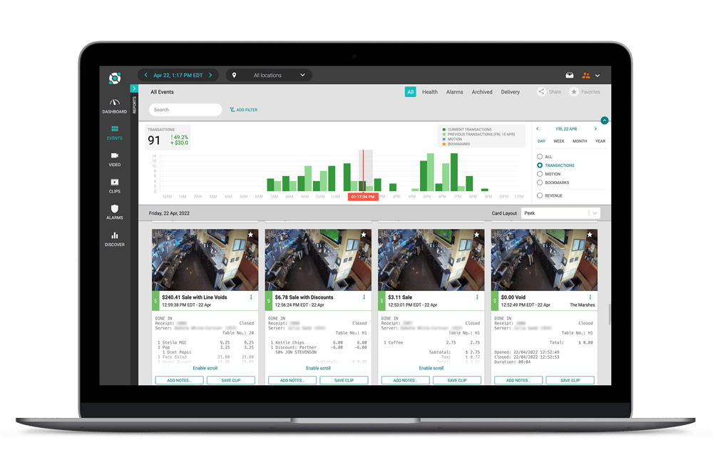 A laptop displaying a dashboard with a lot of information.